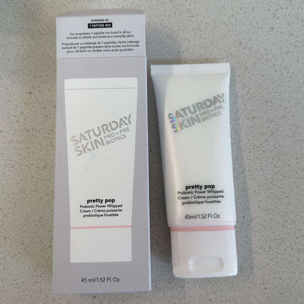 Saturday Skin Pro + Pre Biotics Pretty Pop Probiotic Power Whipped Cream